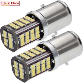 Faro LED Ciclomotor BA20S 2835 56SMD Ámbar 6V CC