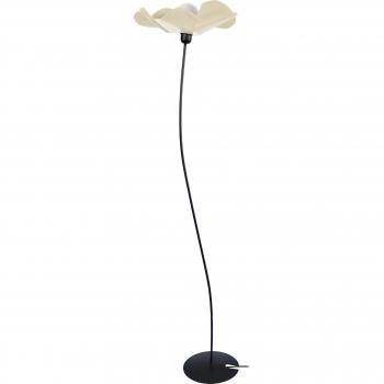 Bureau lampadaire TOSEL en acier crème