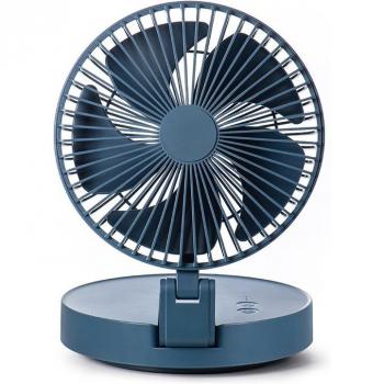 Rechargeable USB Desk Fan with Night Light