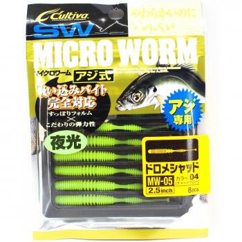 Dorome Shad Soft Lures (MW‑05) – 8 pcs, 2.5”