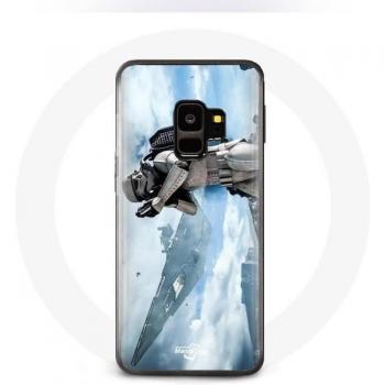 S9 Star Wars Battlefront Smartphonehülle – Flexibler Silikon, grün