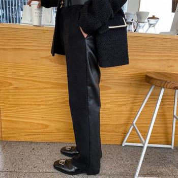 Men's Streetwear Cool Leather Pants