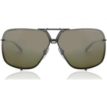 Porsche Design P8928 Polarized A Gafas de Sol para Hombre Gunmetal 65 Lentes