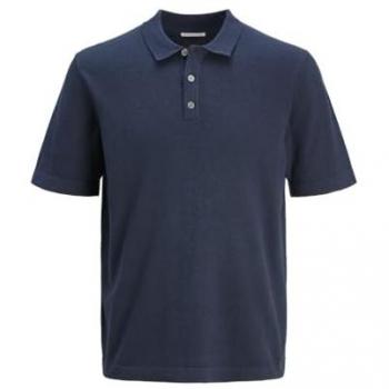 Jack & JONES Polo a maniche corte Emil Relaxed navy blazer XS