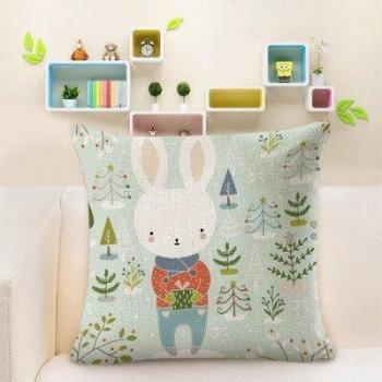 Funda de Almohada de Lino para Hogar y Dormitorio