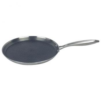 Induktionspfanne Edelstahl Ø24cm
