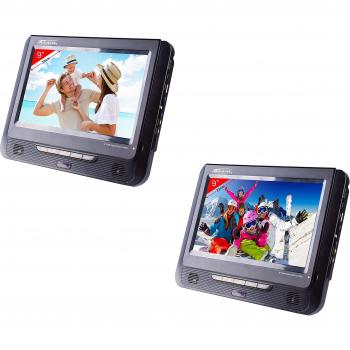 Takara VRT199 Duo Lecteurs DVD 9 Écran Intégré