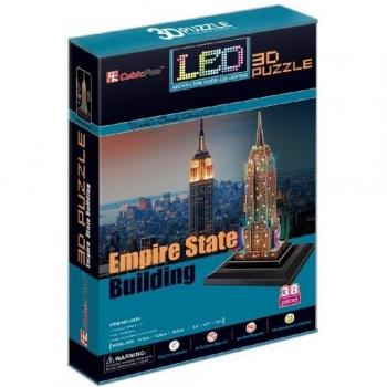 Casse-tête LED Empire State en Cube