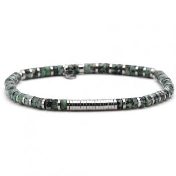 Bracelet Sixtystones 4mm Turquoise Heishi