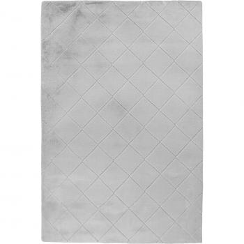Kayoom Teppich in Grau, 100% Polyester, stilvolle Akzentuierung