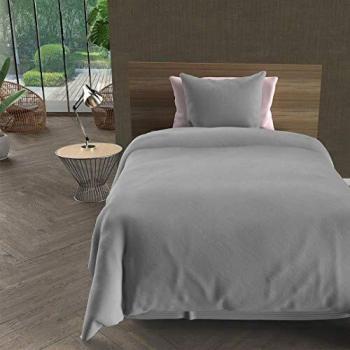 Intemporel Bohème Housse de Couette Gris 140 x 200 cm