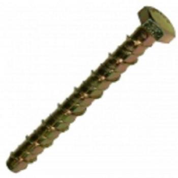 Lightning Strike Hexagon M16 X 100MM HEX Head Concrete Bolt Pack of 40