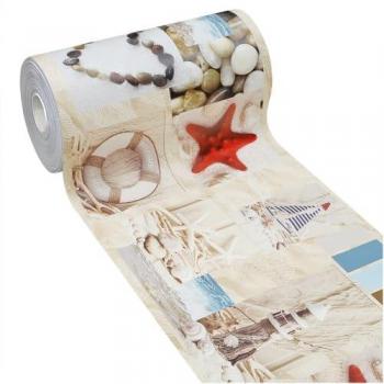 Alfombra de Cocina 51x230 cm PVC Resistente a Manchas y Lavable
