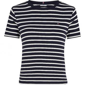 Tommy Hilfiger T-Shirt »SLIM CODY C-NK SS«, mit Logostickerei