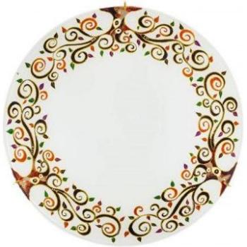 Serena 2 Bulb Decorative Flush Ceiling Light 24 Carat Gold