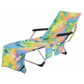 Neue Mikrofaser Picknick Stuhl Abdeckung Handtuch mit Tasche, schnell trocknend und sommerlich gestaltet