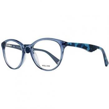 Police Women's Glasses VPL764500955 Ø 50 mm Blue Full-Rim