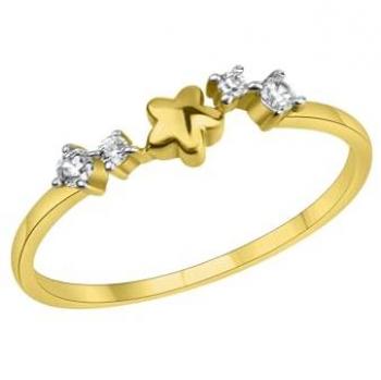 FASCINATION BY ELLEN K. Bicolor Zirkonia Ring