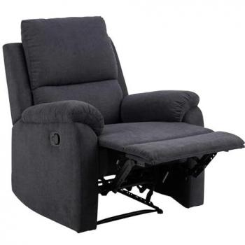 Norsica 359 Sillón Reclinable Tapizado Gris – 101x80x90 cm