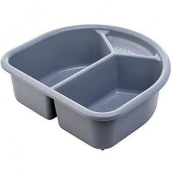 Rotho Babydesign Waschschüssel, 4l, Bella Bambina, Grau