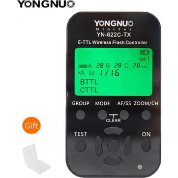 Contrôleur flash Yongnuo YN-622C‑TX – eTTL sans fil pour appareils Canon