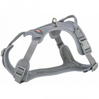 Collare e Imbracatura Trixie Premium Active Grafite S/M