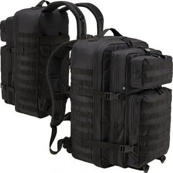 Mochila táctica negra Brandit US Cooper XL