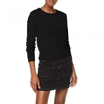 Vila Pullover Ril 14054177 Schwarz Regular Fit