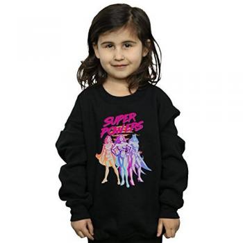 Camiseta Súper Poderes Neon Tropical para Niñas DC Comics