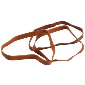 Online Elastiek Standard Rubber Bands 75 100x7.5mm 100gr 50 stuks bruin kopen / bestellen