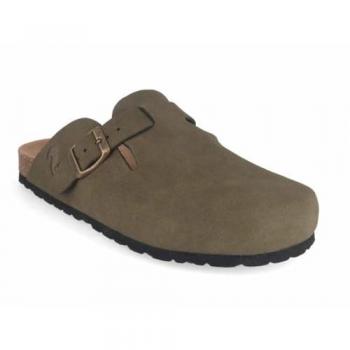 Thies Damen Eco Bio Clog vegan khaki 42
