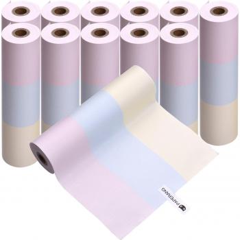 112x30mm Thermo-Rollenpapier Regenbogen für PAPERANG