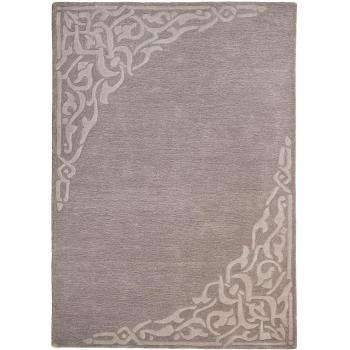 Hawai Harmony Teppich in Silber – handgeknüpft, 90×160 cm