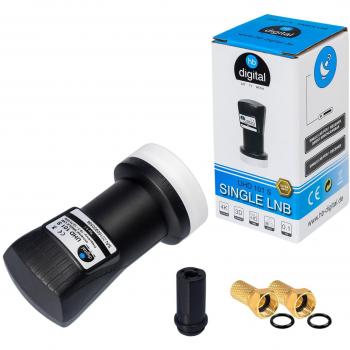 LNB LNC Full HD TV 3D avec contacts or