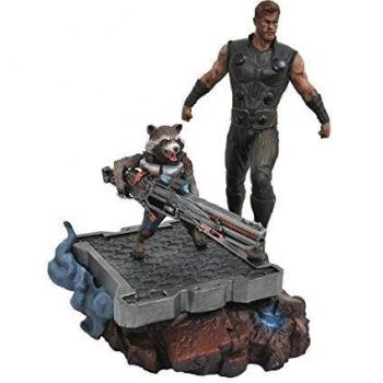 Diamond Select Thor & Rocket Raccoon Figur aus Avengers Infinity War 30 cm