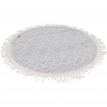 TOM TAILOR HOME Handgewebter Macrame Teppich
