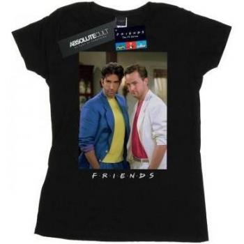Maglietta Friends in cotone per donne con Ross e Chandler