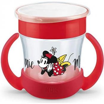 NUK Disney Mini Magic Cup Trinklernbecher | auslaufsicherer 360° Trinkrand | praktische Griffe | 160ml | BPA-frei | 6+ Monate | Elsa (lila)