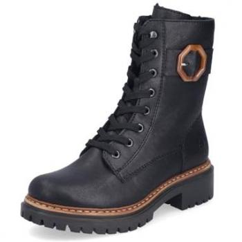 Rieker Winter‑Stiefelette Schnürboots mit Profilsohle