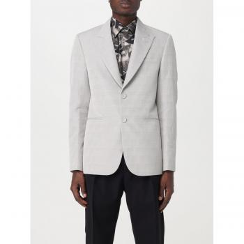Giacca Fendi monopetto in misto lana beige taglia 46 per uomo