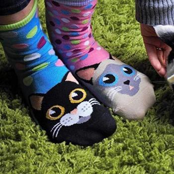 Black Catwalk Novelty Odd Socks