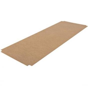 Étagère universelle en panneau de fibres dures marron 100 x 60 cm