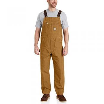 Carhartt Herren Latzhose Braun W46/L32
