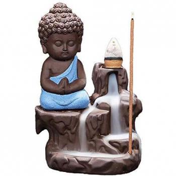 Porcelain Backflow Incense Burner with 10 Cones