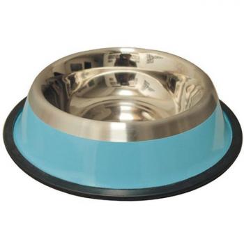 COPELE Comedero Inox. Antid-4 Franja Azul