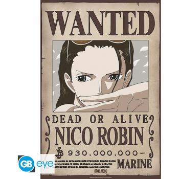 Chibi Wanted Nico Robin Poster aus One Piece
