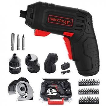Werktough Home Repair Set 3.6V Cordless Screwdriver with USB Charger (S021-UK)