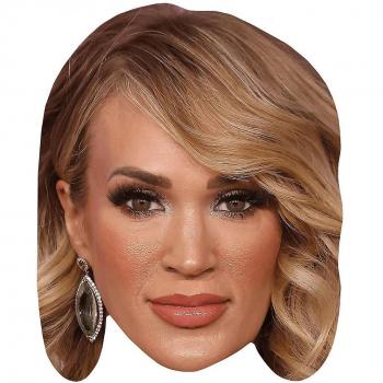 Máscara de Celebridad: Carrie Underwood, Figura Grande de Celebrity Cutouts (Maquillaje)