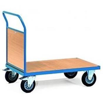 Chariot d’atelier 2510 – capacité 600 kg – parois frontales en bois – pneus TPE