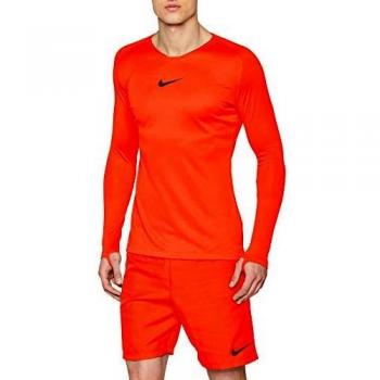 Nike Herren Dri-FIT Park First Layer Jersey, Langarm, Rot/Schwarz, L